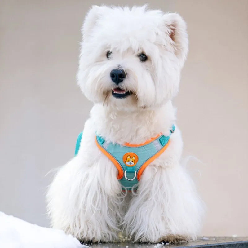 Adjustable No Pull Pet Reflective Dog Harness