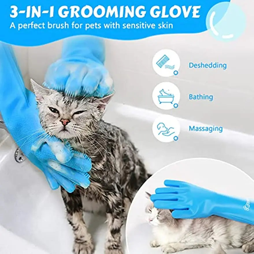 The Ultimate Pet Grooming Gloves