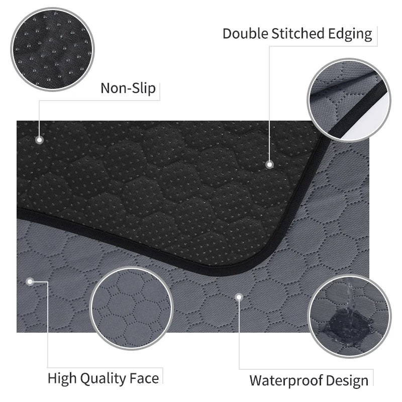 Reusable Puppy Training/Dog Urine Mat Absorbent Super Washable