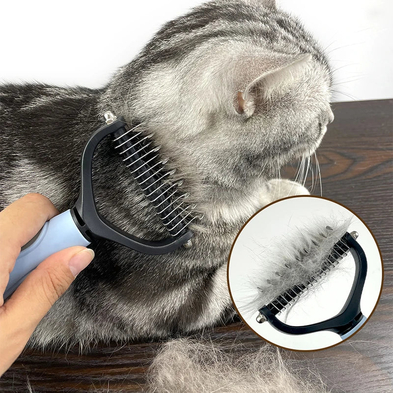 Deshedding Pet Hair Removal Comb Cat/Dog Brush