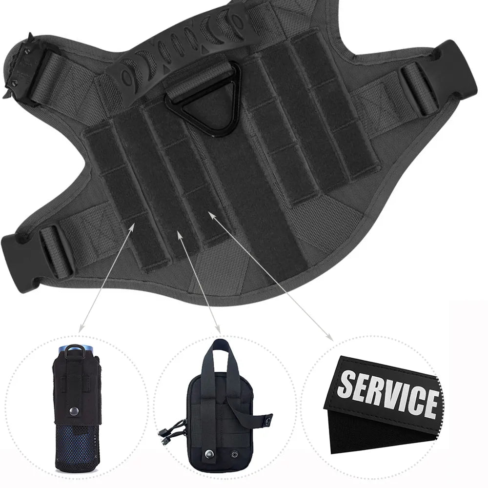 Large Dog Harness And Leash Set - Training Walking Vest