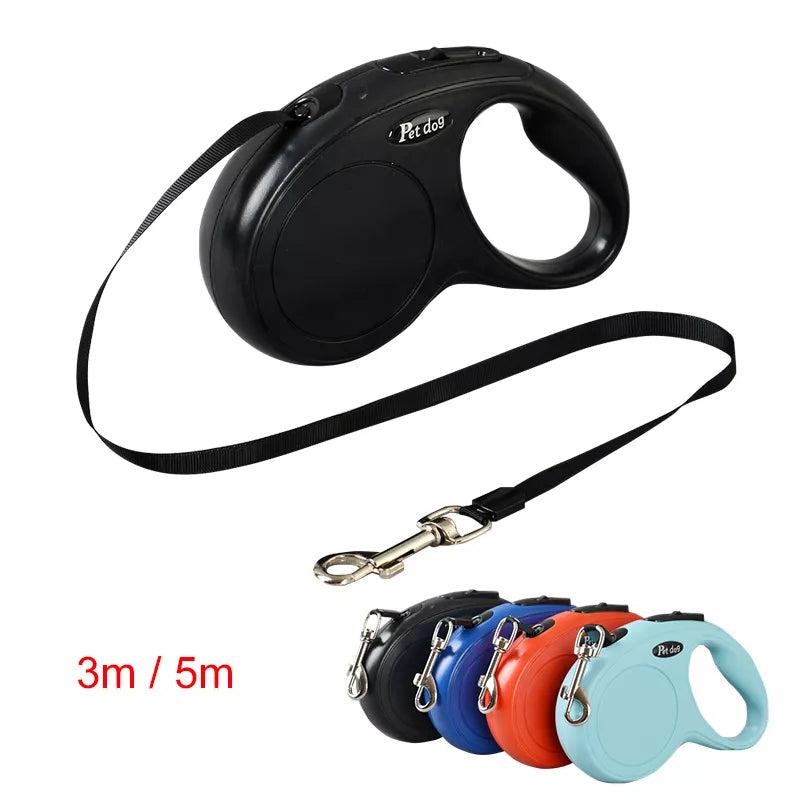 3m and 5m Automatic Retractable Pet Leash Durable Nylon