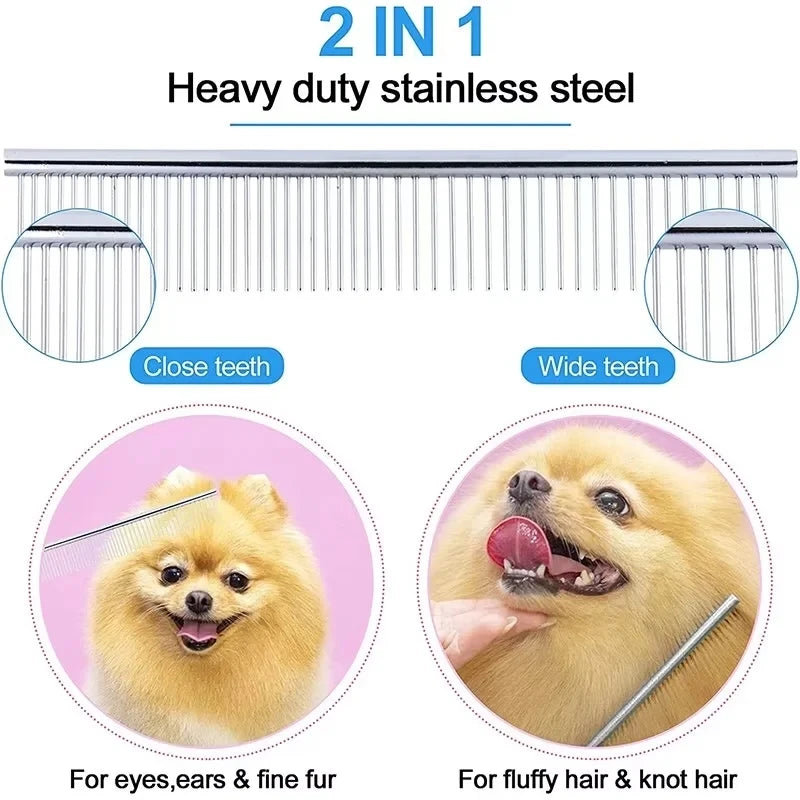 Professional Stainless Steel Pet Grooming Scissors Round Hea