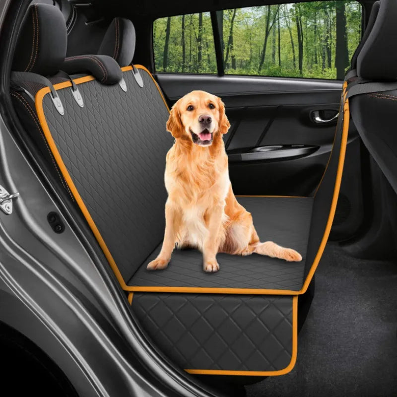Waterproof Dog Car Seat Cover - Fully Washable - Secure and Comfortable