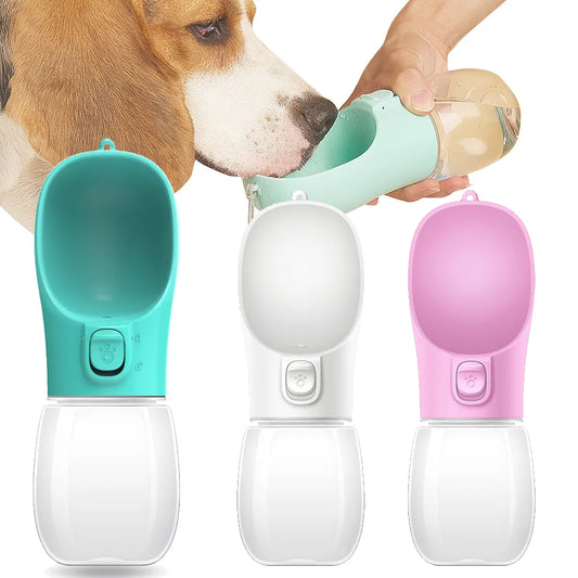 Portable Cat or Dog Water Bottle - Great for outdoors