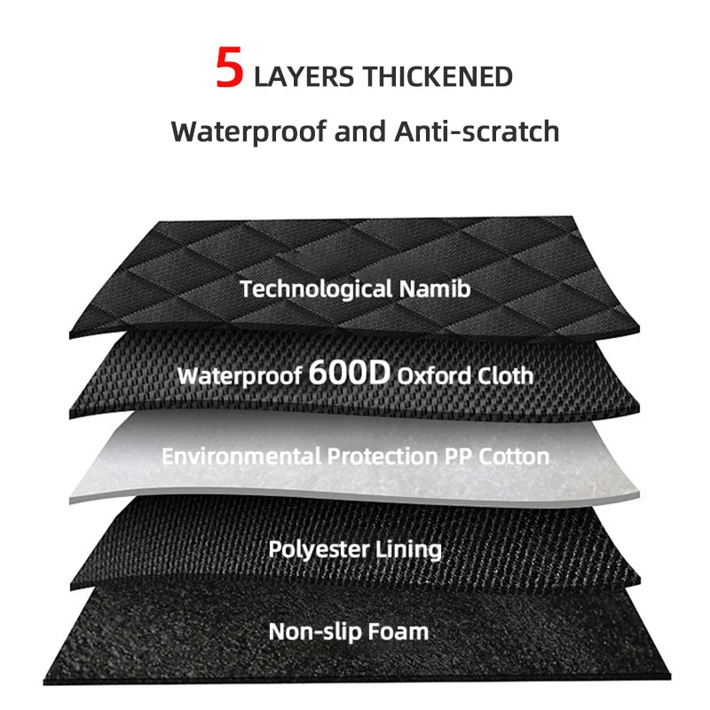 Waterproof Dog Car Seat Cover - Fully Washable - Secure and Comfortable