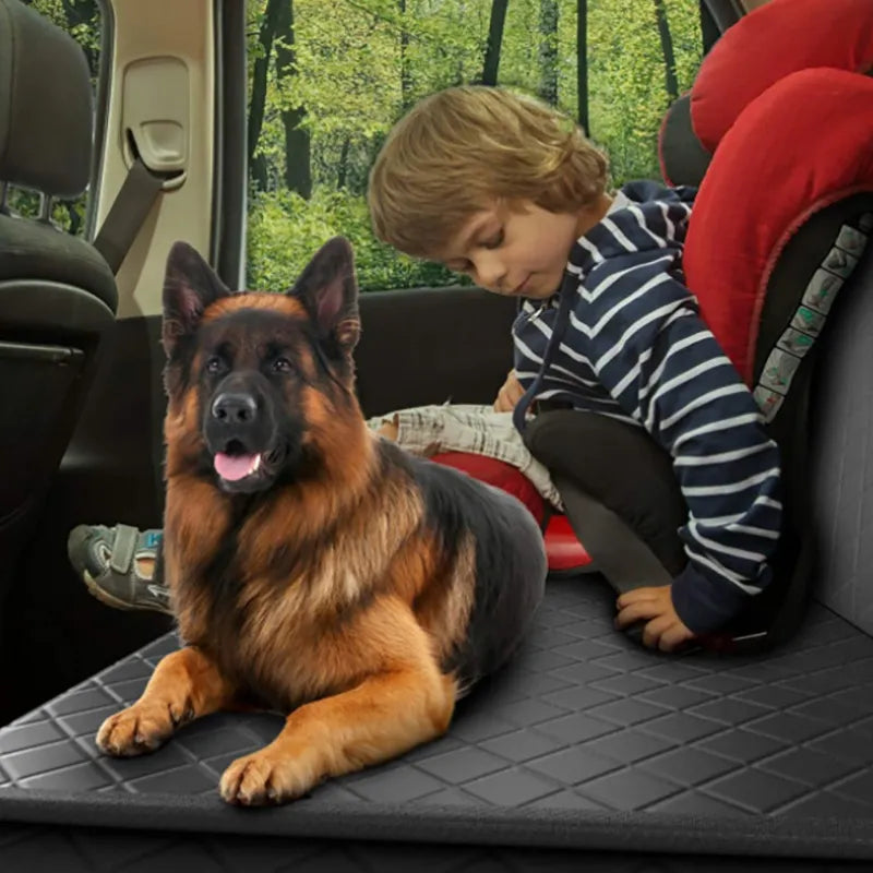 Waterproof Dog Car Seat Cover - Fully Washable - Secure and Comfortable