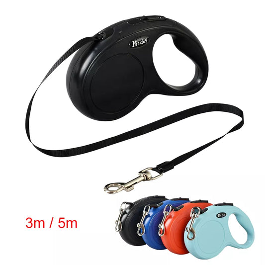3m and 5m Automatic Retractable Pet Leash Durable Nylon