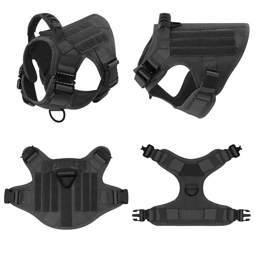 Large Dog Harness And Leash Set - Training Walking Vest