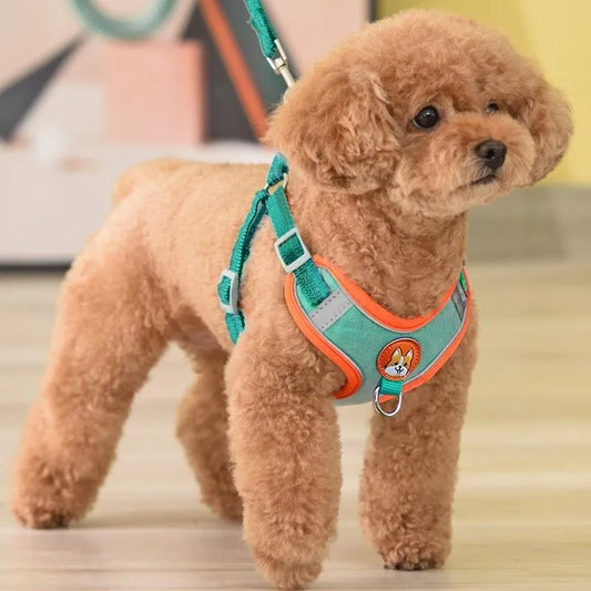 Adjustable No Pull Pet Reflective Dog Harness